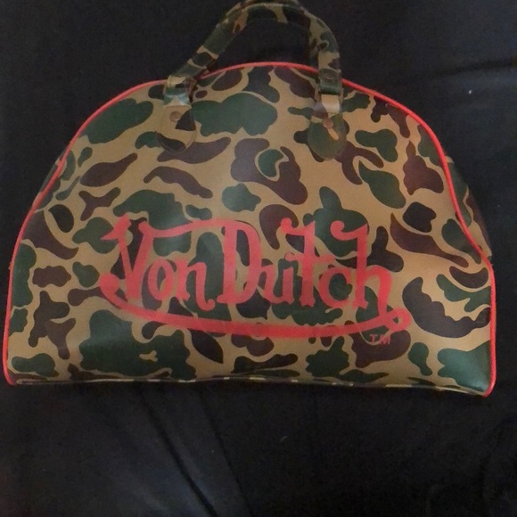 Von Dutch Handbags - A Von Dutch bowling style bag Von Dutch Handbags - A Von Dutch bowling style bag